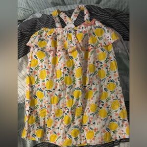 Mudpie lemon dress NWT